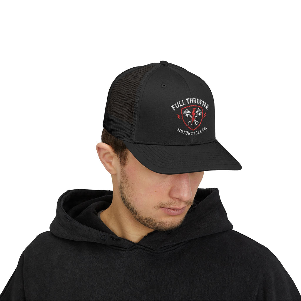 Full Throttle Shield Snapback Hat