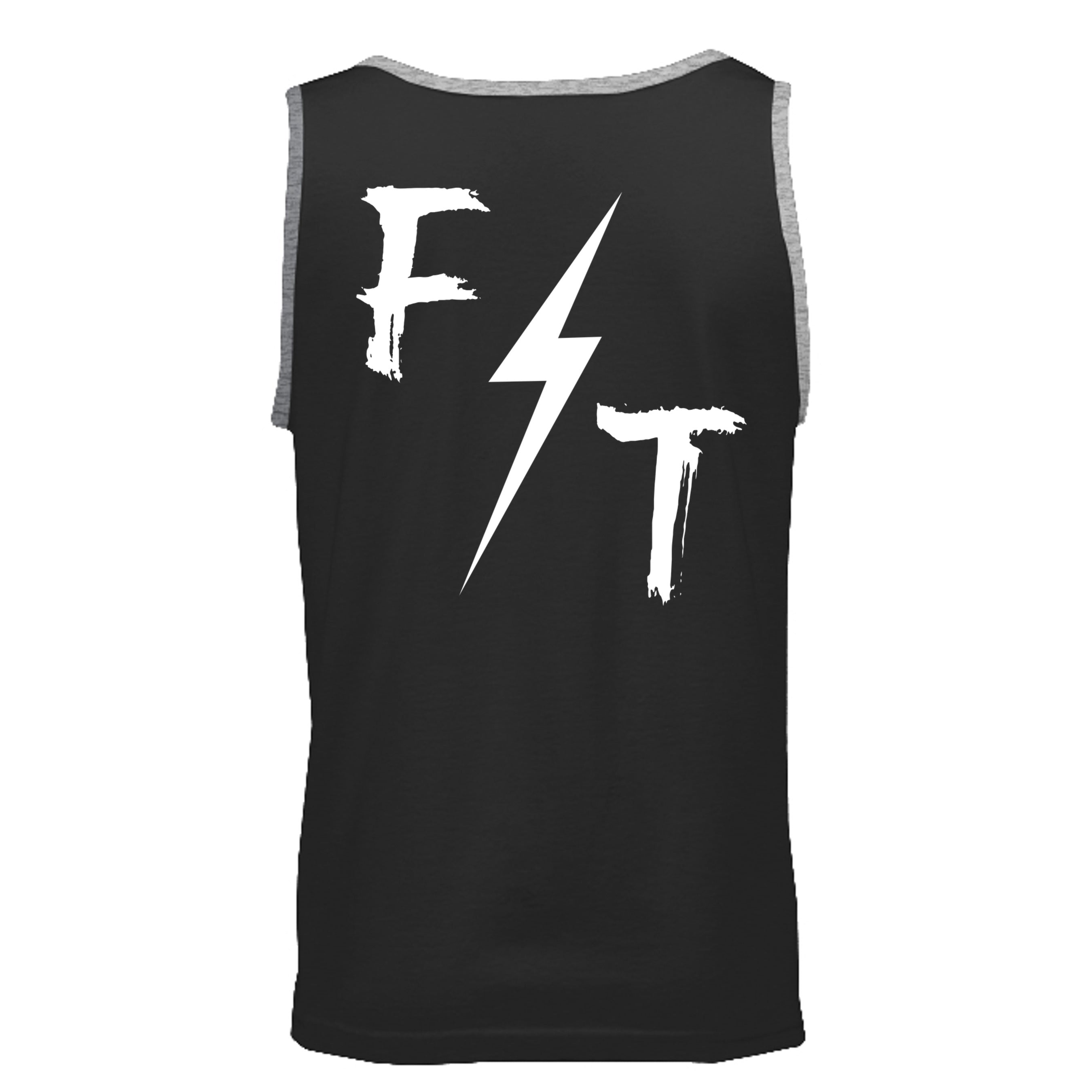 Black/ Heather Grey - 3633 - BACK