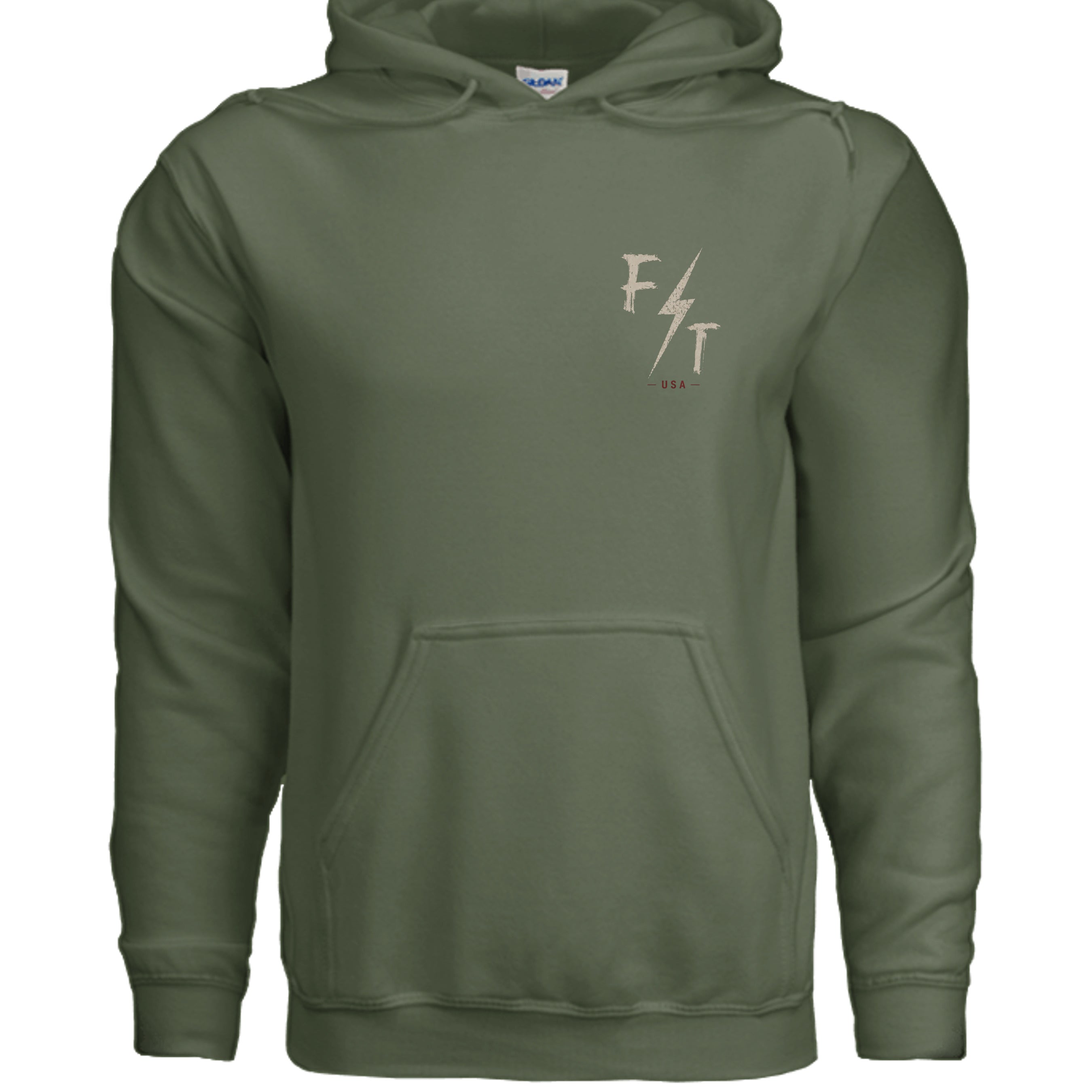 MILITARY GREEN - G185 - FRONT