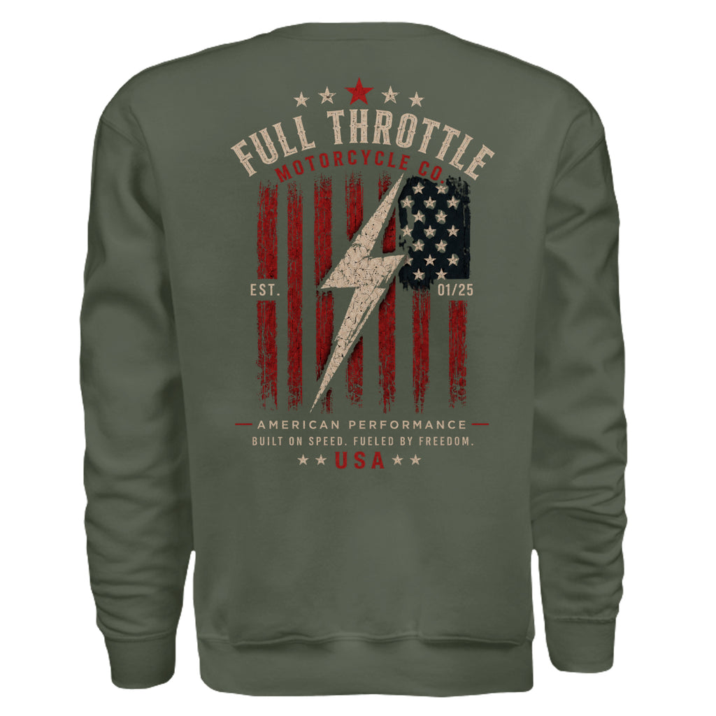 MILITARY GREEN - G180 - BACK