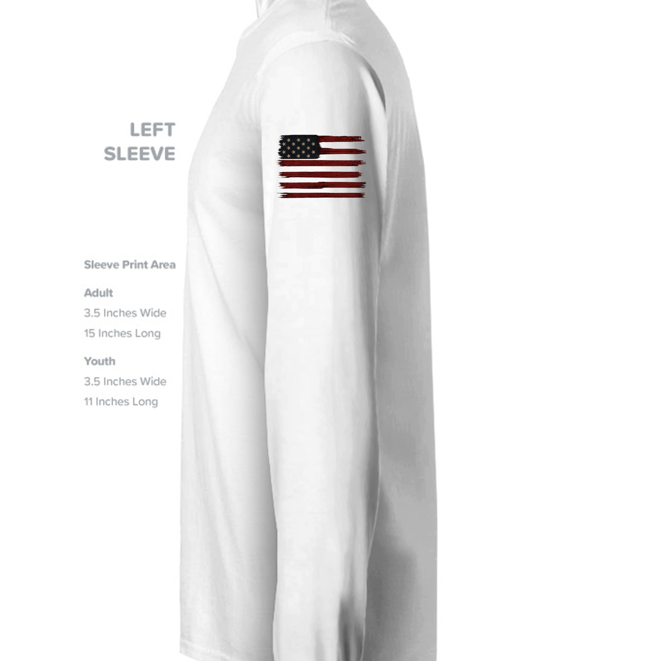 WHITE - G180 - SLEEVE_LEFT