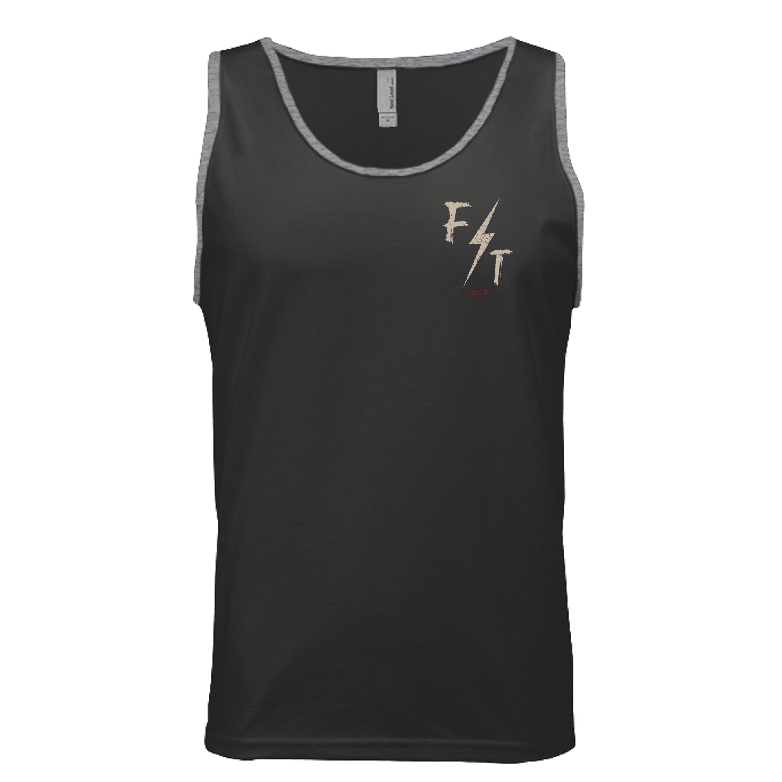 Black/ Heather Grey - 3633 - FRONT