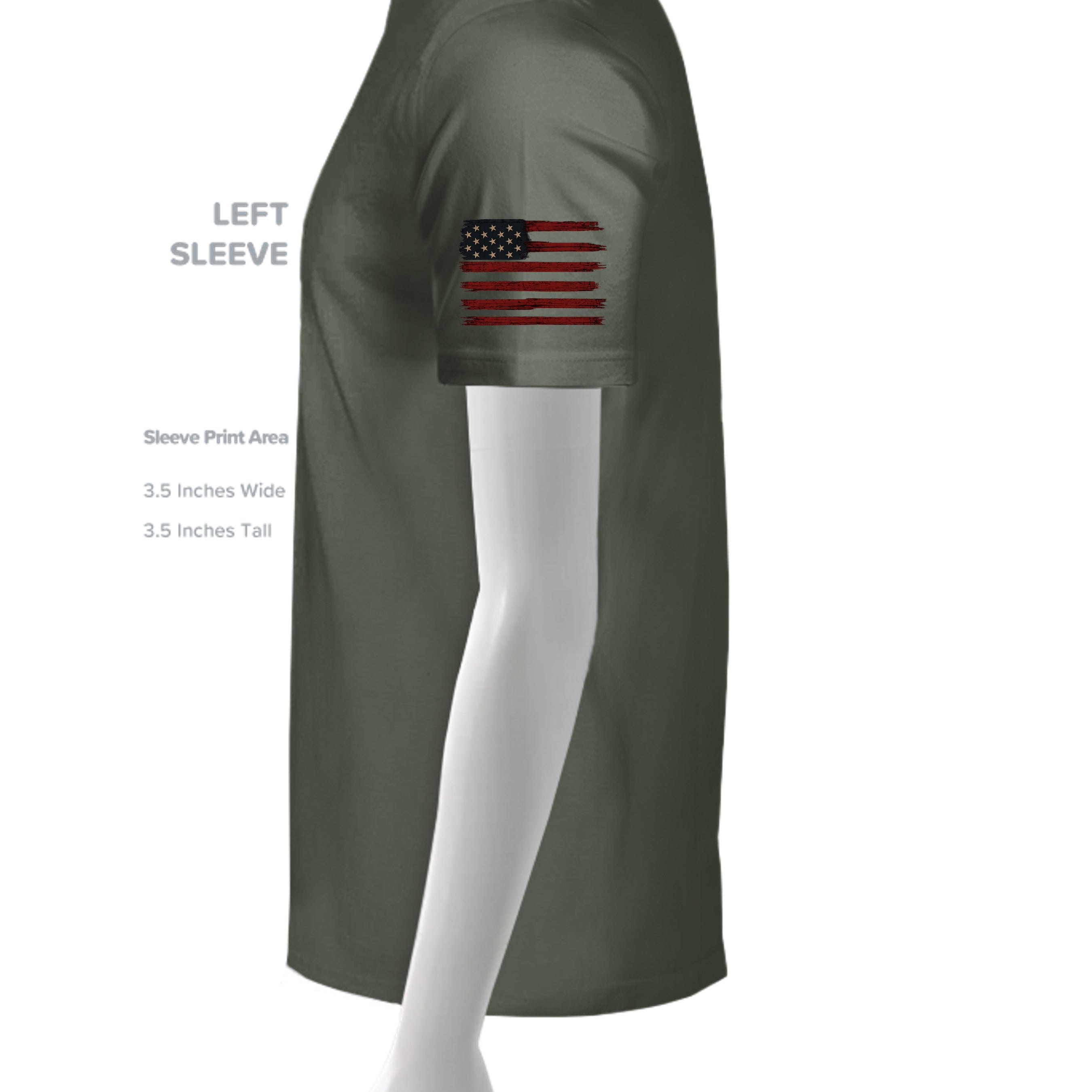 Military Green - G640B - SLEEVE_LEFT