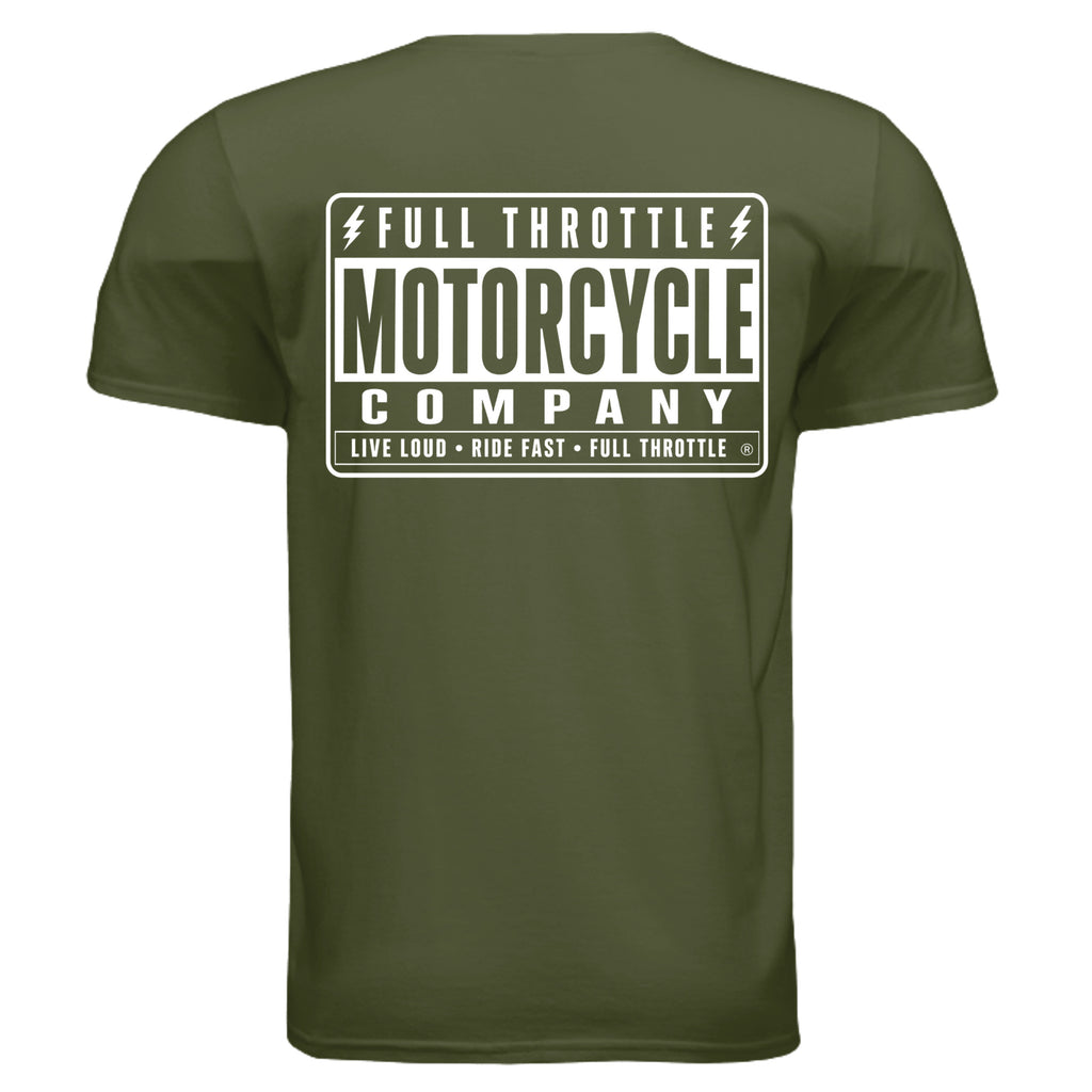 MILITARY GREEN - G640 - BACK